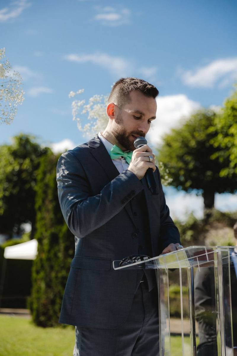 Jessy Martin officiant de mariage